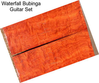 Waterfall Bubinga Guitar Set