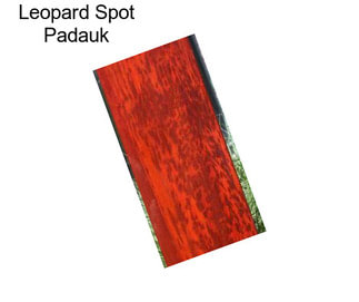 Leopard Spot Padauk