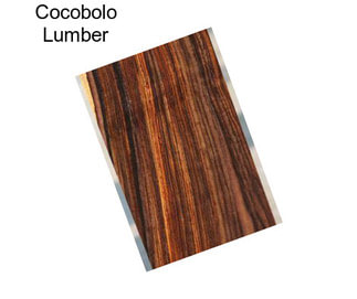 Cocobolo Lumber