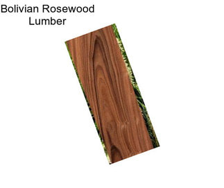 Bolivian Rosewood Lumber