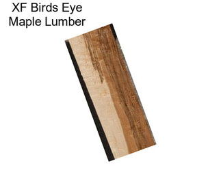 XF Birds Eye Maple Lumber