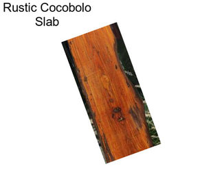 Rustic Cocobolo Slab