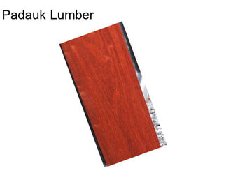 Padauk Lumber