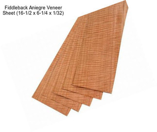 Fiddleback Aniegre Veneer Sheet (16-1/2\