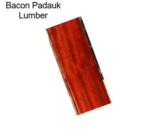 Bacon Padauk Lumber