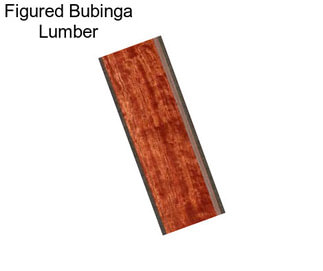 Figured Bubinga Lumber