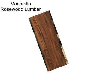 Monterillo Rosewood Lumber