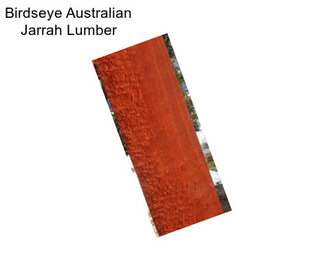 Birdseye Australian Jarrah Lumber