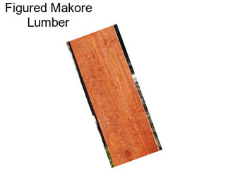 Figured Makore Lumber