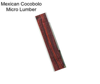 Mexican Cocobolo Micro Lumber