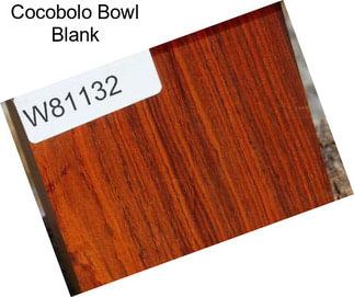Cocobolo Bowl Blank