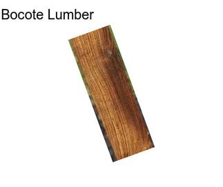 Bocote Lumber