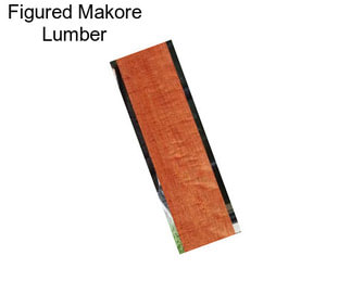 Figured Makore Lumber