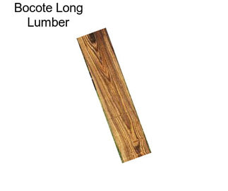 Bocote Long Lumber