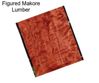 Figured Makore Lumber