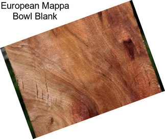 European Mappa Bowl Blank