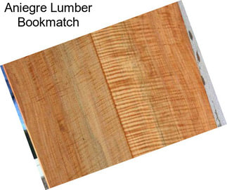 Aniegre Lumber Bookmatch