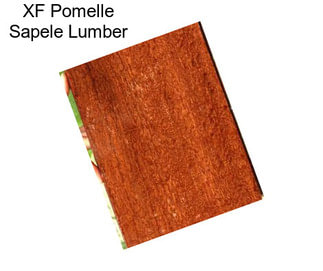 XF Pomelle Sapele Lumber
