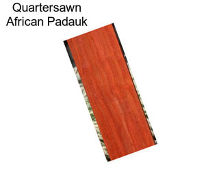 Quartersawn African Padauk