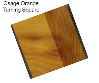 Osage Orange Turning Square