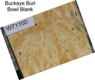 Buckeye Burl Bowl Blank