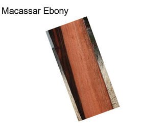 Macassar Ebony