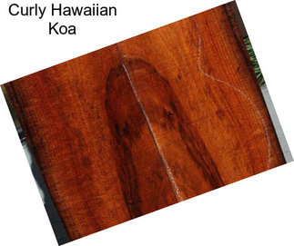 Curly Hawaiian Koa