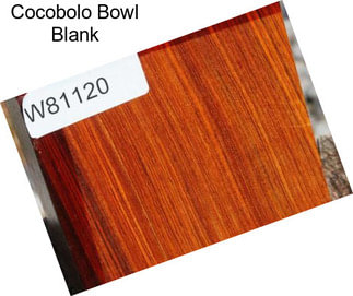 Cocobolo Bowl Blank