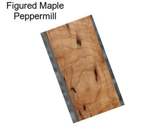 Figured Maple Peppermill