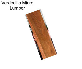 Verdecillo Micro Lumber