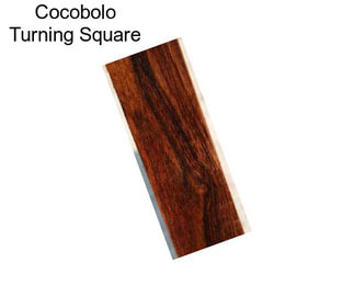 Cocobolo Turning Square