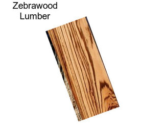 Zebrawood Lumber