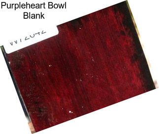 Purpleheart Bowl Blank