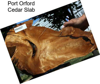 Port Orford Cedar Slab