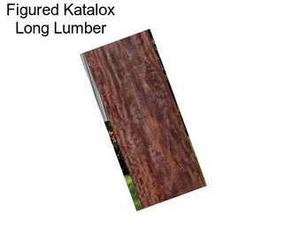 Figured Katalox Long Lumber