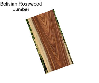 Bolivian Rosewood Lumber