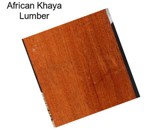 African Khaya Lumber