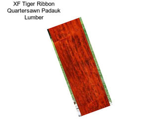 XF Tiger Ribbon Quartersawn Padauk Lumber