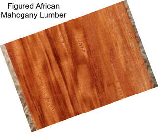 Figured African Mahogany Lumber