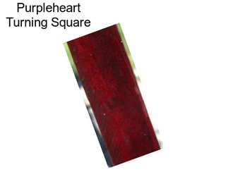 Purpleheart Turning Square