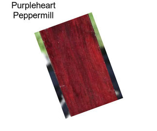 Purpleheart Peppermill