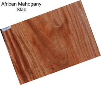 African Mahogany Slab