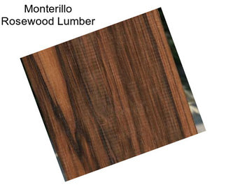 Monterillo Rosewood Lumber