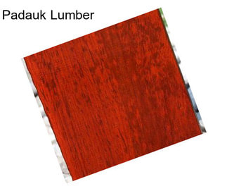 Padauk Lumber