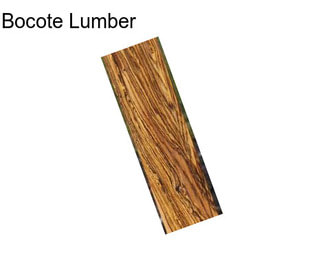 Bocote Lumber