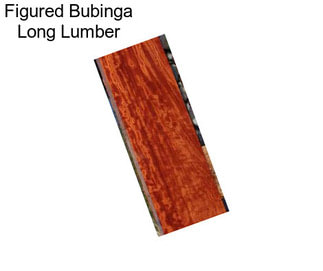 Figured Bubinga Long Lumber