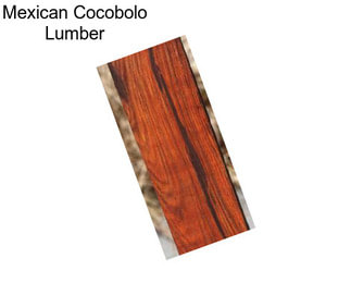 Mexican Cocobolo Lumber