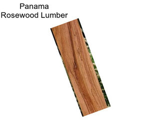 Panama Rosewood Lumber