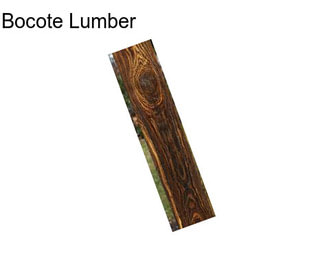 Bocote Lumber