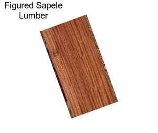 Figured Sapele Lumber